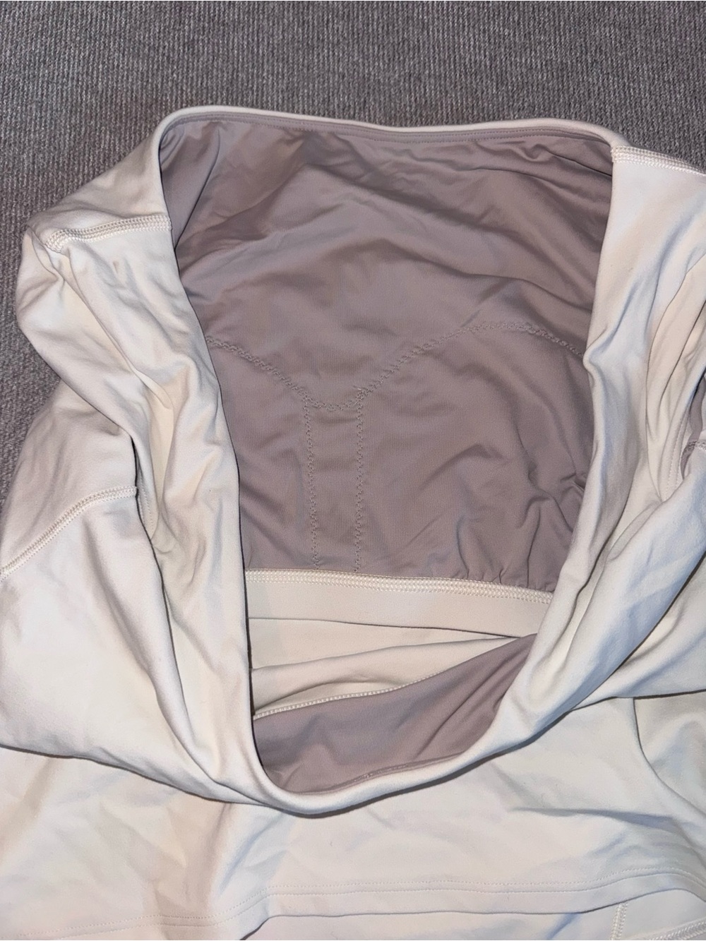 Lululemon Scoop-Back Align Short Sleeve Top in Ivory-8 - Picture 4 of 4